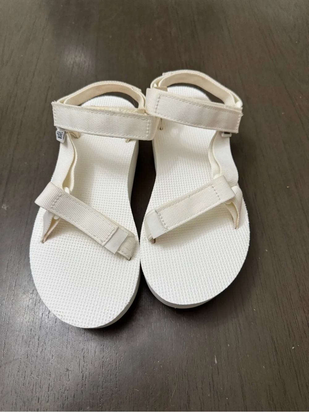 Teva Women's Platform Sandals in Off-White/Cream